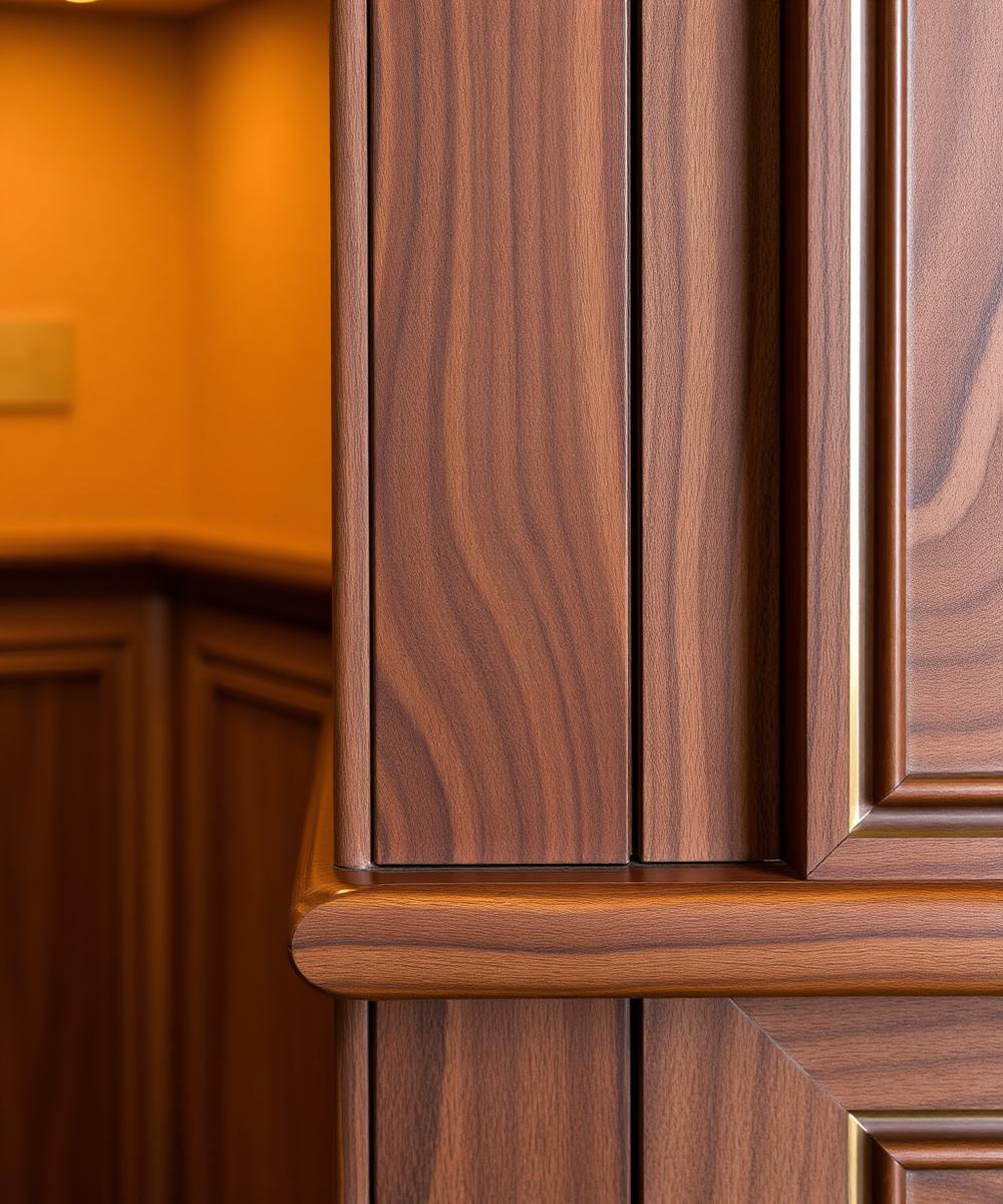 Walnut & Brass Joinery